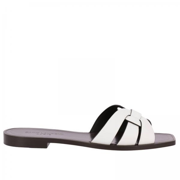 ❗️SOLD❗️Saint Laurent Tribute Flat Sandals - Picture 2 of 6